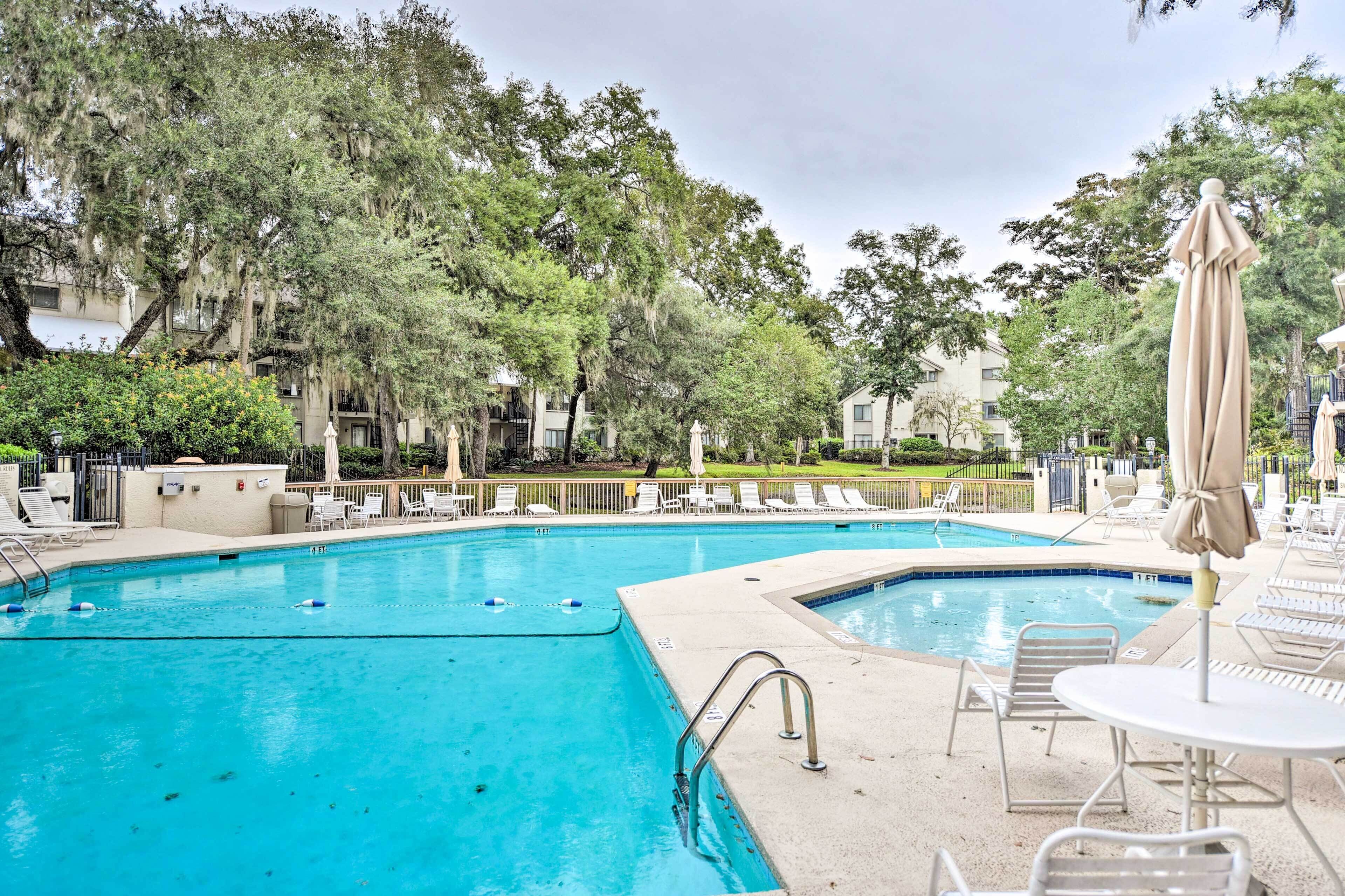 Chic Hilton Head Island Condo: Walk to Ocean!