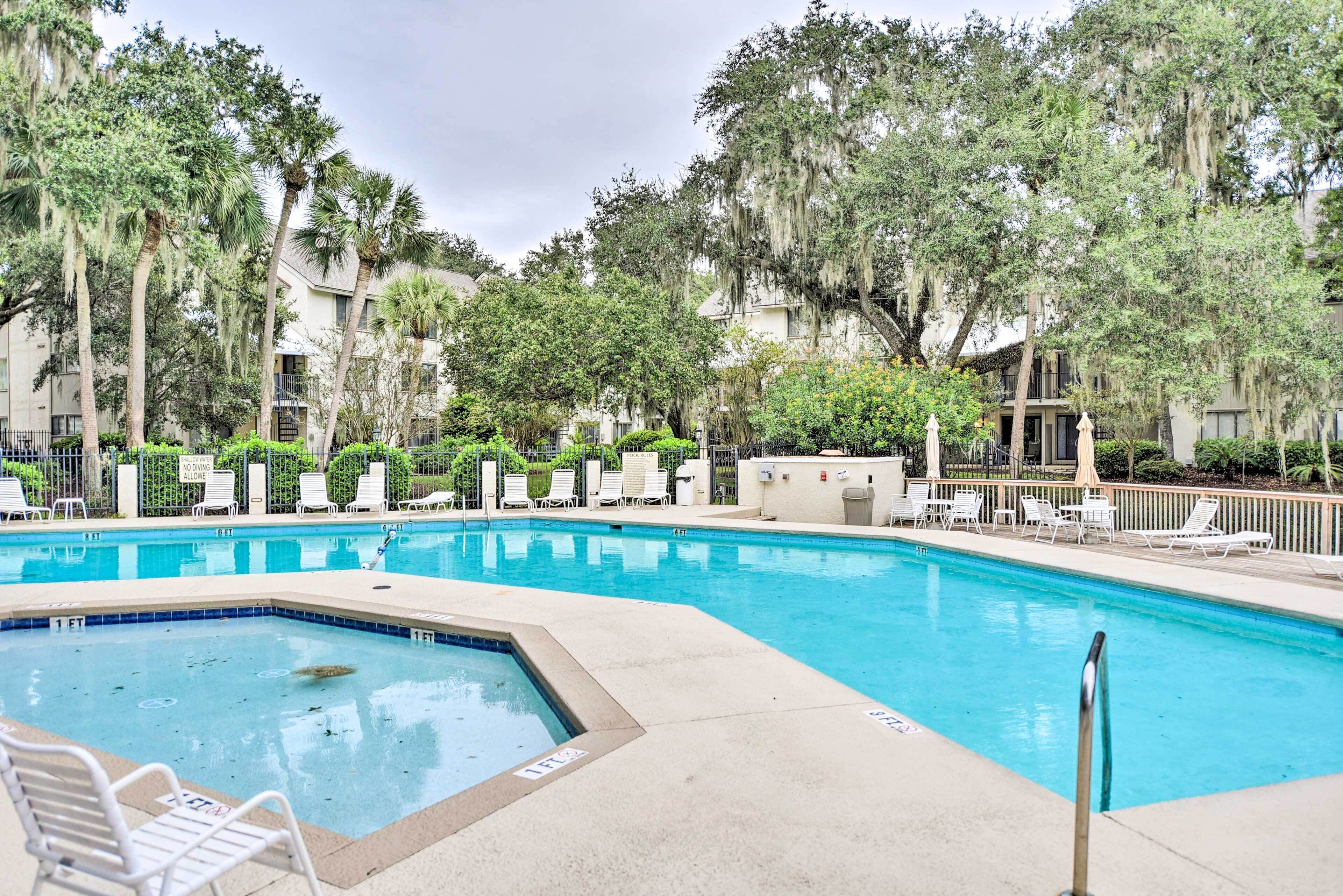 Chic Hilton Head Island Condo: Walk to Ocean!