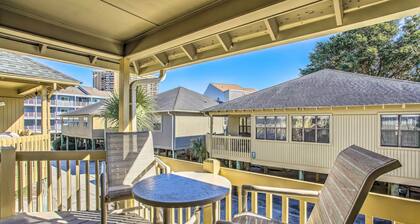 Walk to Apache Pier: Coastal Condo w/ Pool Access