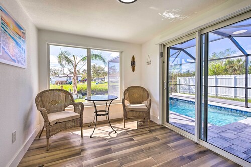 Englewood Escape w/ Screened-in Pool & Grill!