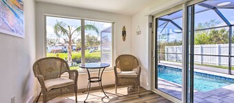 Englewood Escape w/ Screened-in Pool & Grill!