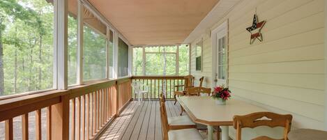 Fachada de la propiedad