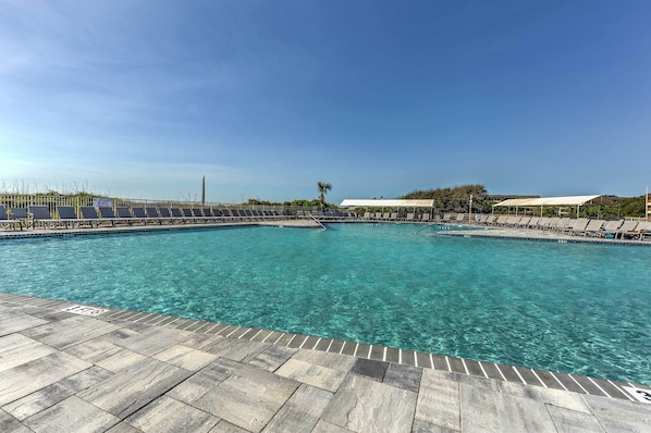 Departamento (1 Bedroom) | Alberca | Alberca al aire libre 