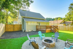 Interior - Greenville Escape w/ Deck + Fire Pit! (Greenville)