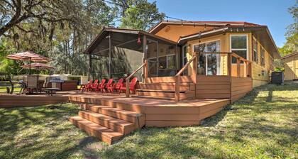 Keystone Heights Lakefront Cabin - Fire Pit, Grill