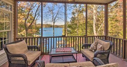 Lake Keowee Escape w/ Dock, Deck & Lake Access!