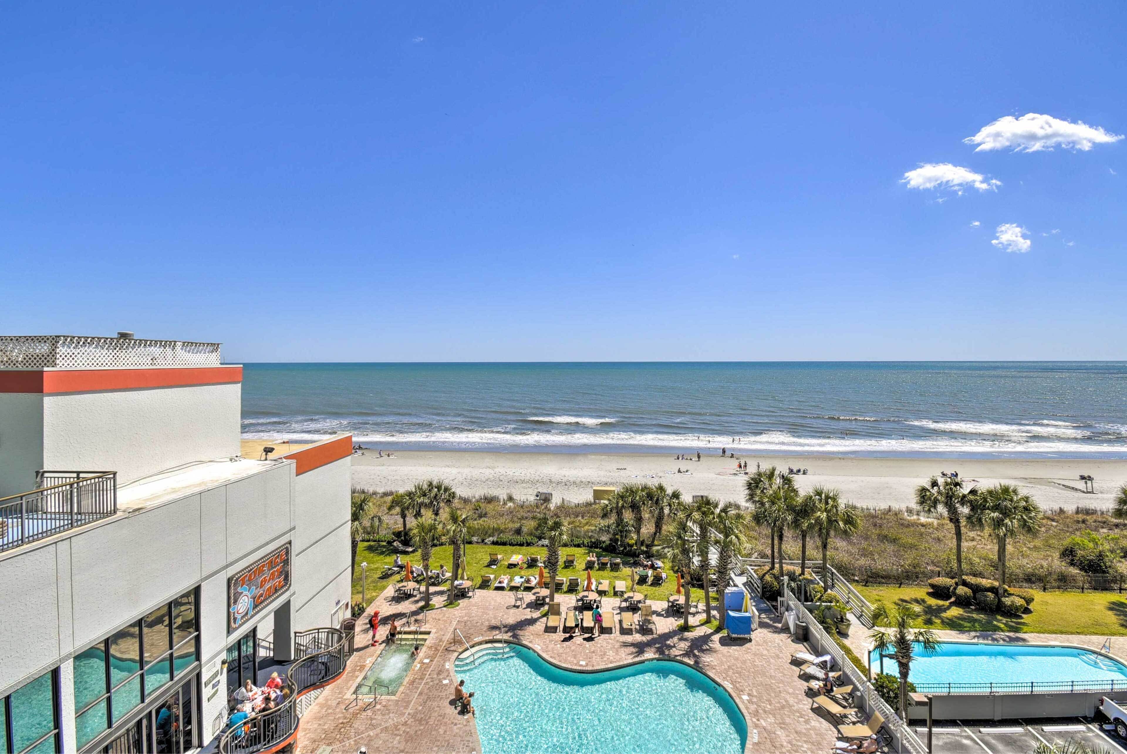 Luxe Myrtle Beach Condo w/ Private Ocean View