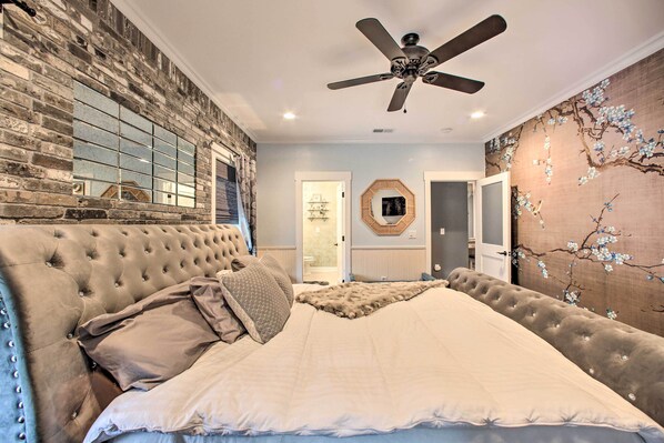 House (2 Bedrooms) | Interior - 2 Mi to Downtown: Luxe Greenville Retreat! (Greenville)