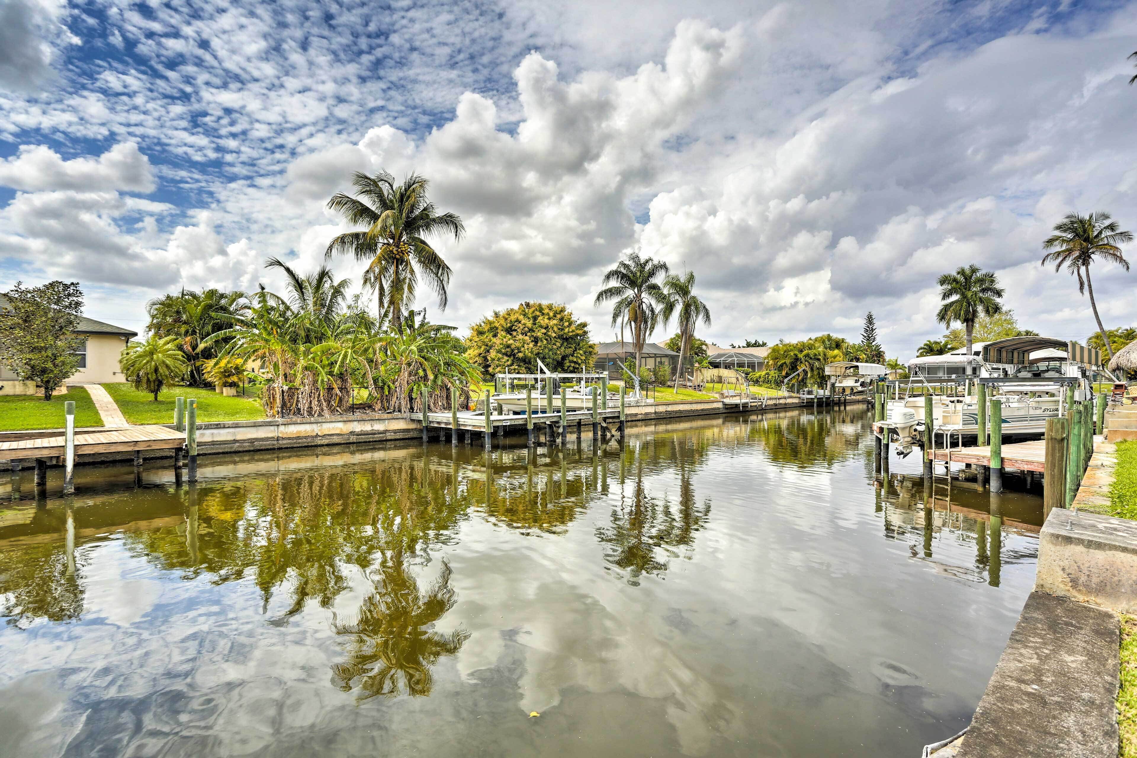 Cape Coral Home: Heated Pool, Dock & Gulf Access!