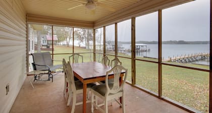 Lakefront House w/ Boat Ramp, Dock & Sunset Views!