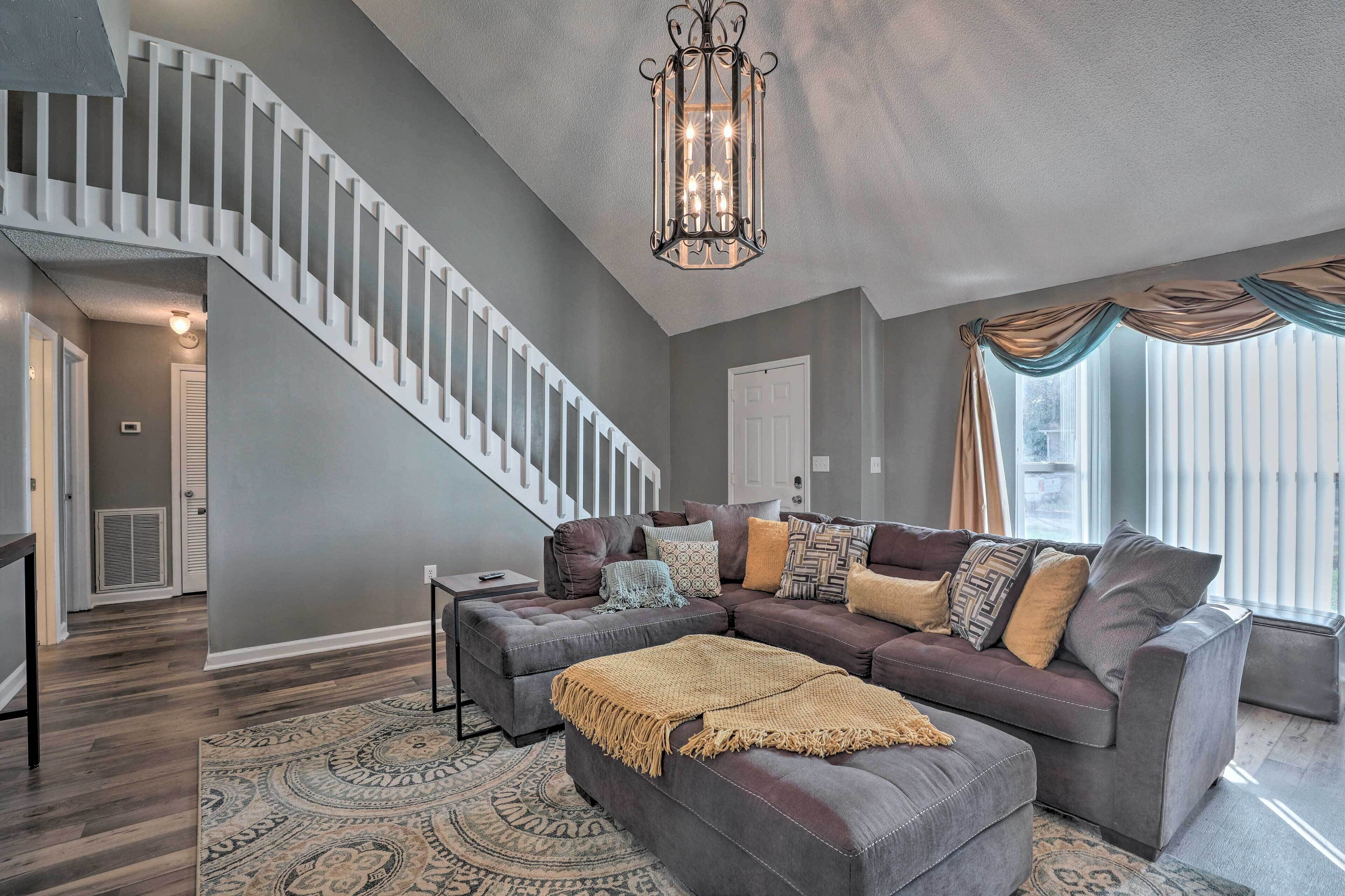 North Charleston Home With Fire Pit and Gazebo!