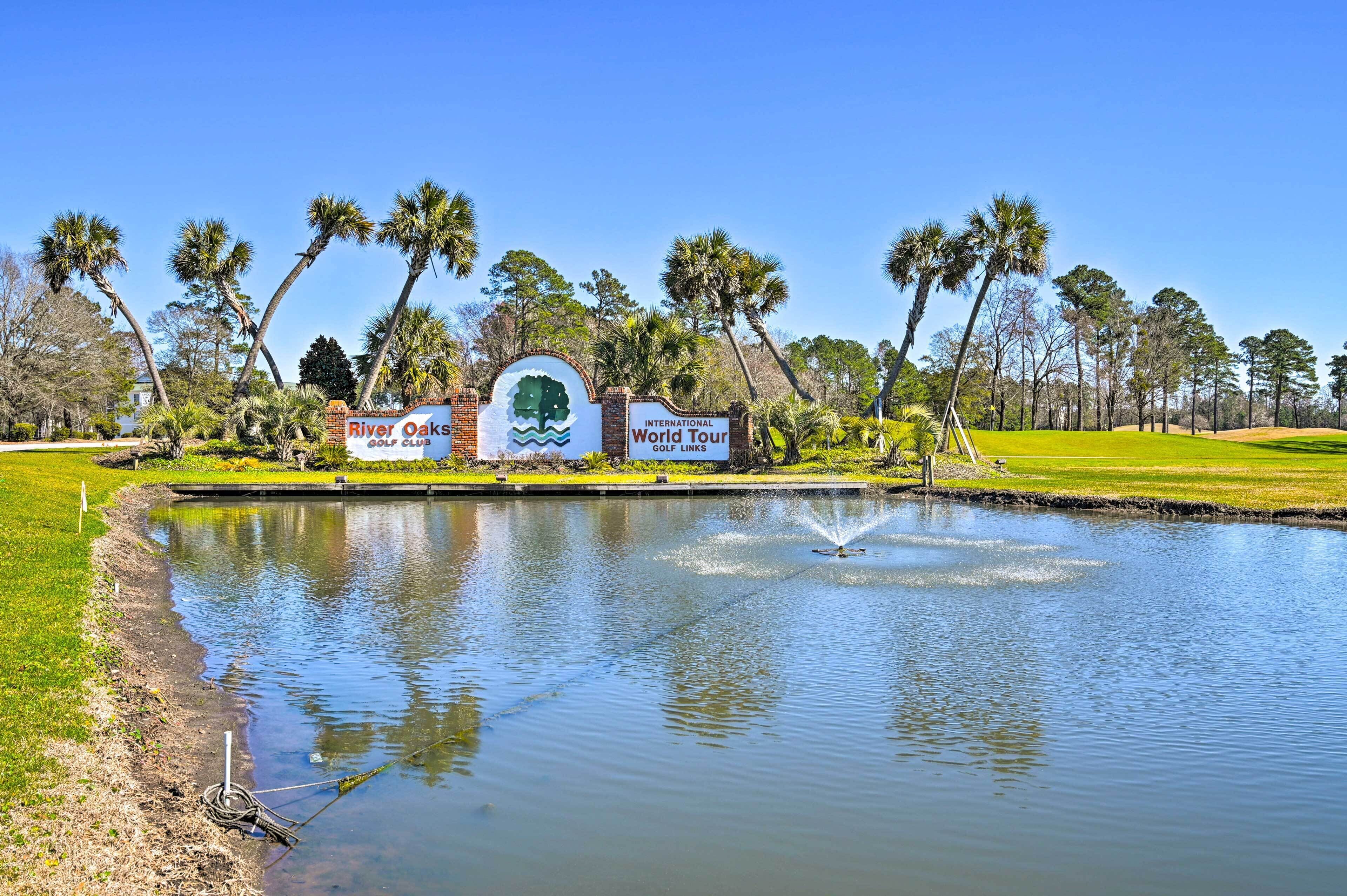 Myrtle Beach Condo On River Oaks Golf Course!