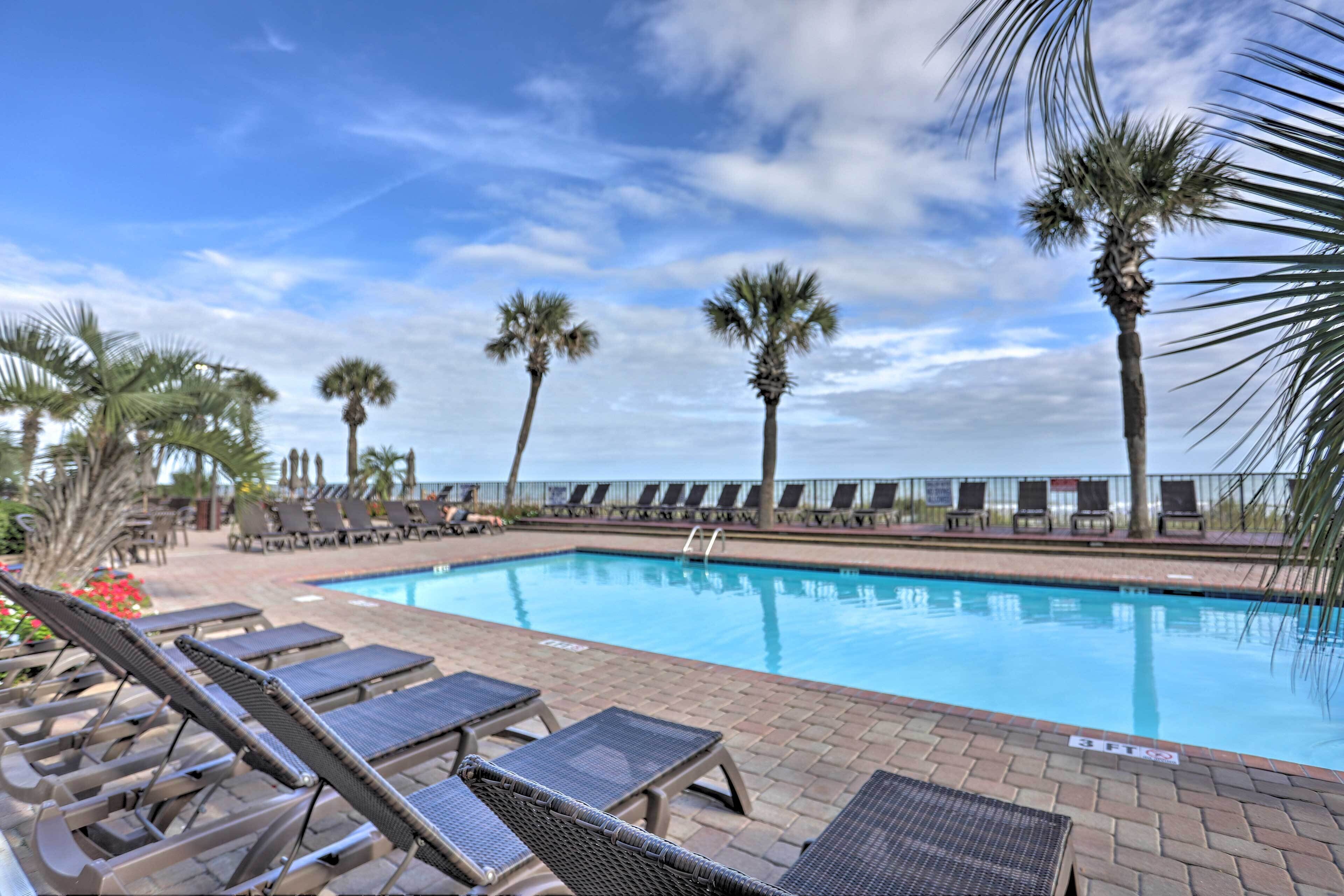 Oceanfront Myrtle Beach Rental w/ Pool!