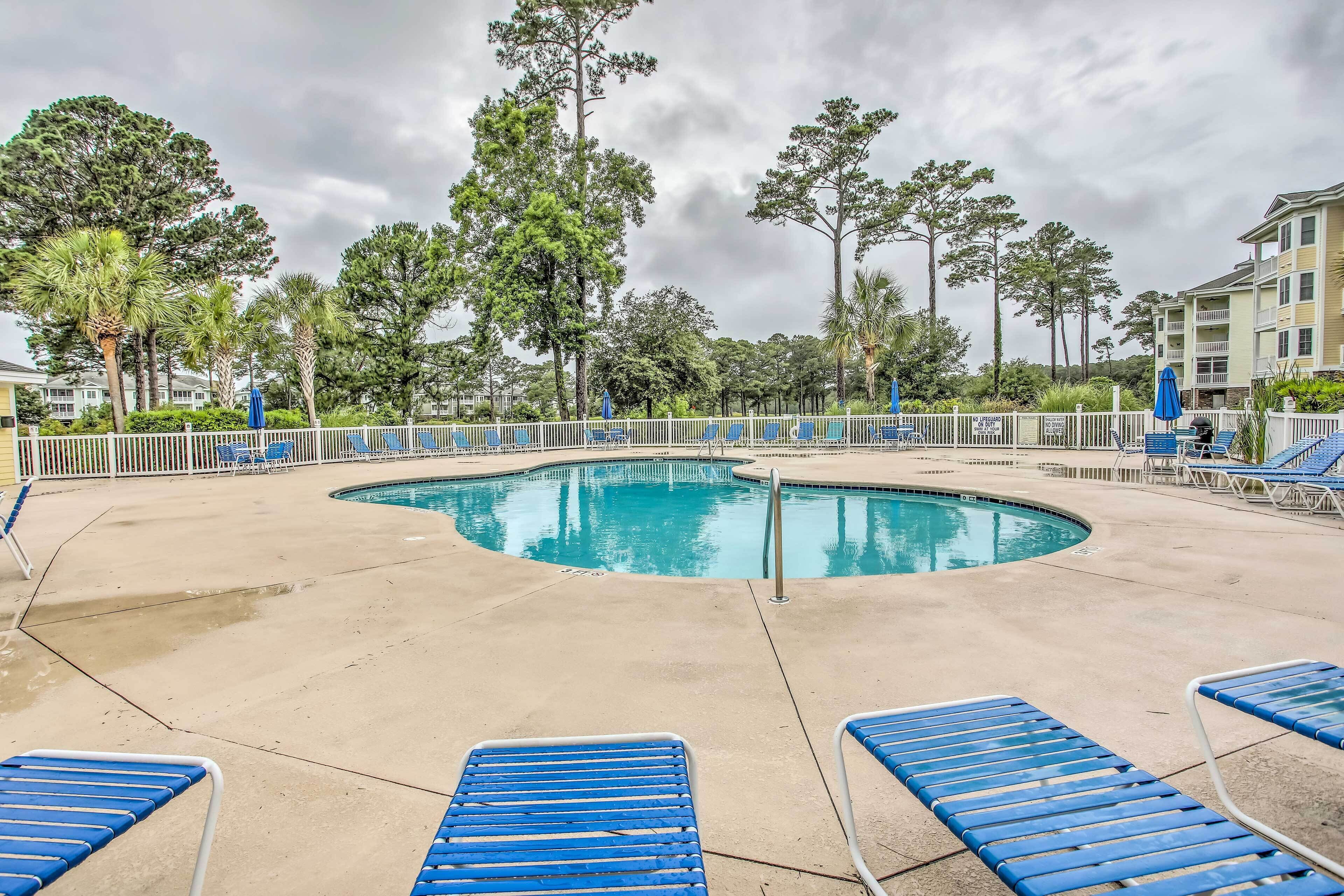 Myrtle Beach Getaway on Golf Resort w/ Balcony!