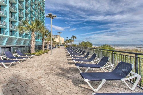 Oceanfront Balcony: Resort Condo in Myrtle Beach