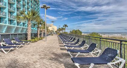 Oceanfront Balcony: Resort Condo in Myrtle Beach
