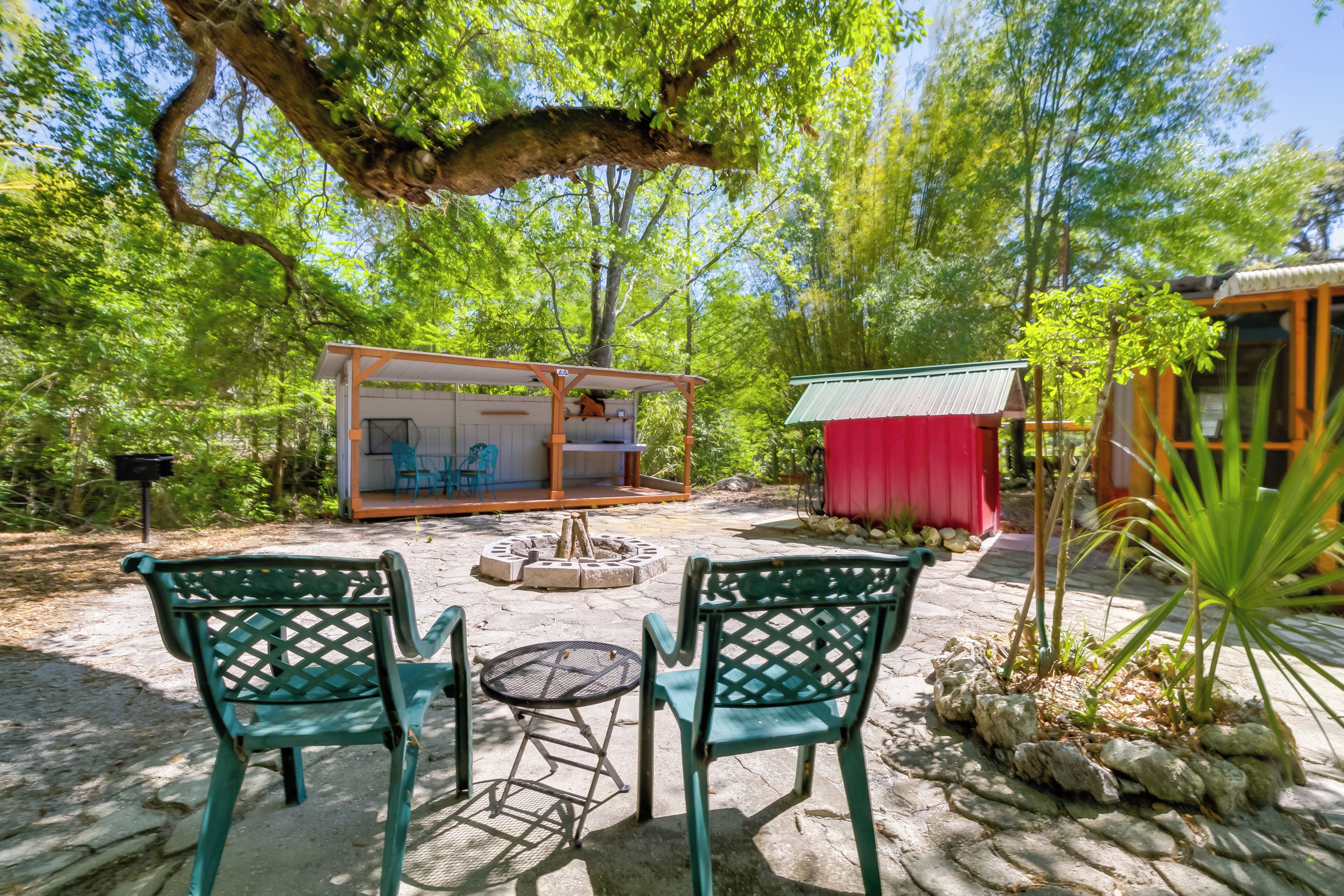 Peaceful Dunnellon Cabin w/ Private Boat Dock!