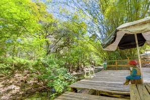 House (2 Bedrooms) | Interior - Fire Pit & Boat Dock: Peaceful Dunnellon Cabin! (Dunnellon)