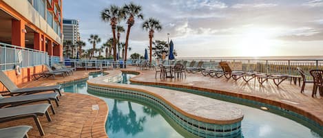 Apartment (1 Bedroom) | Pool | Indoor pool, outdoor pool