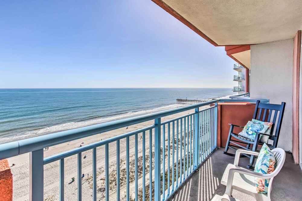 Myrtle Beach Retreat: Steps to Ocean & Pier!