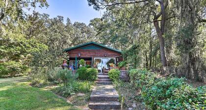 Rustic Beaufort Home w/ Stunning Marsh Views!