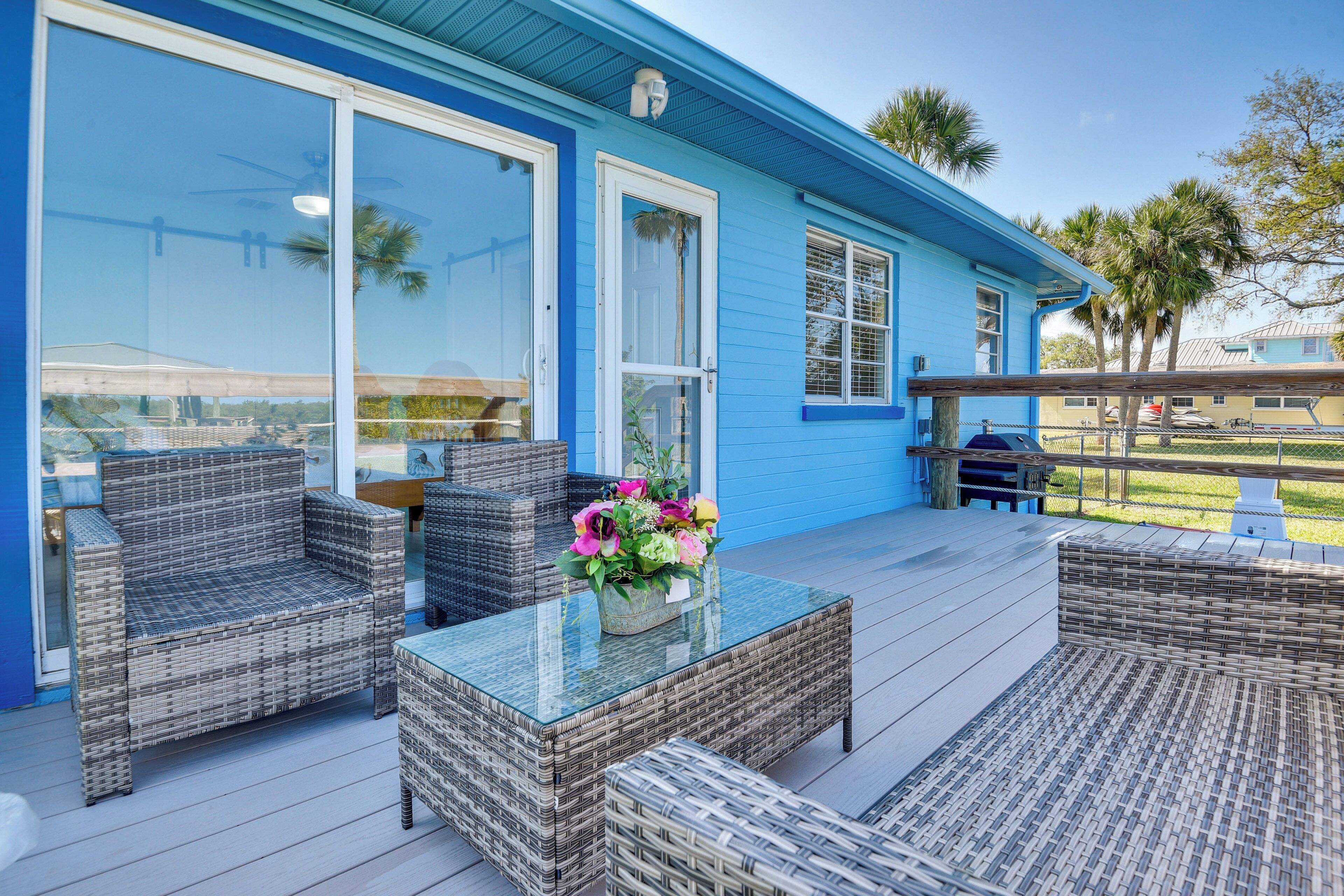 Riverfront Port Orange Home w/ Dock & Slip!