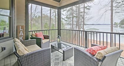 Lake Keowee Home With Balcony & Boat Dock!