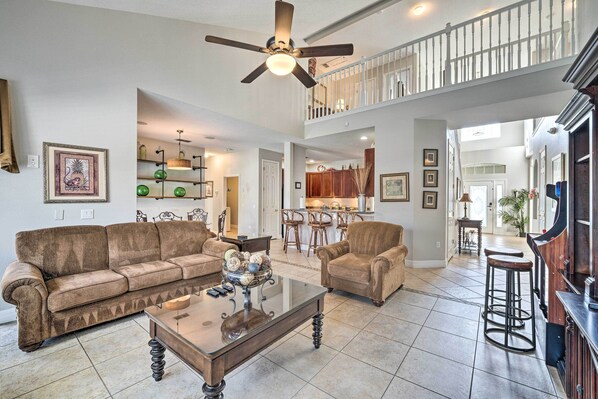 House (Multiple Bedrooms) | Interior - Spacious Family Home w/ Pool - 3 Mi to Disney (Kissimmee)