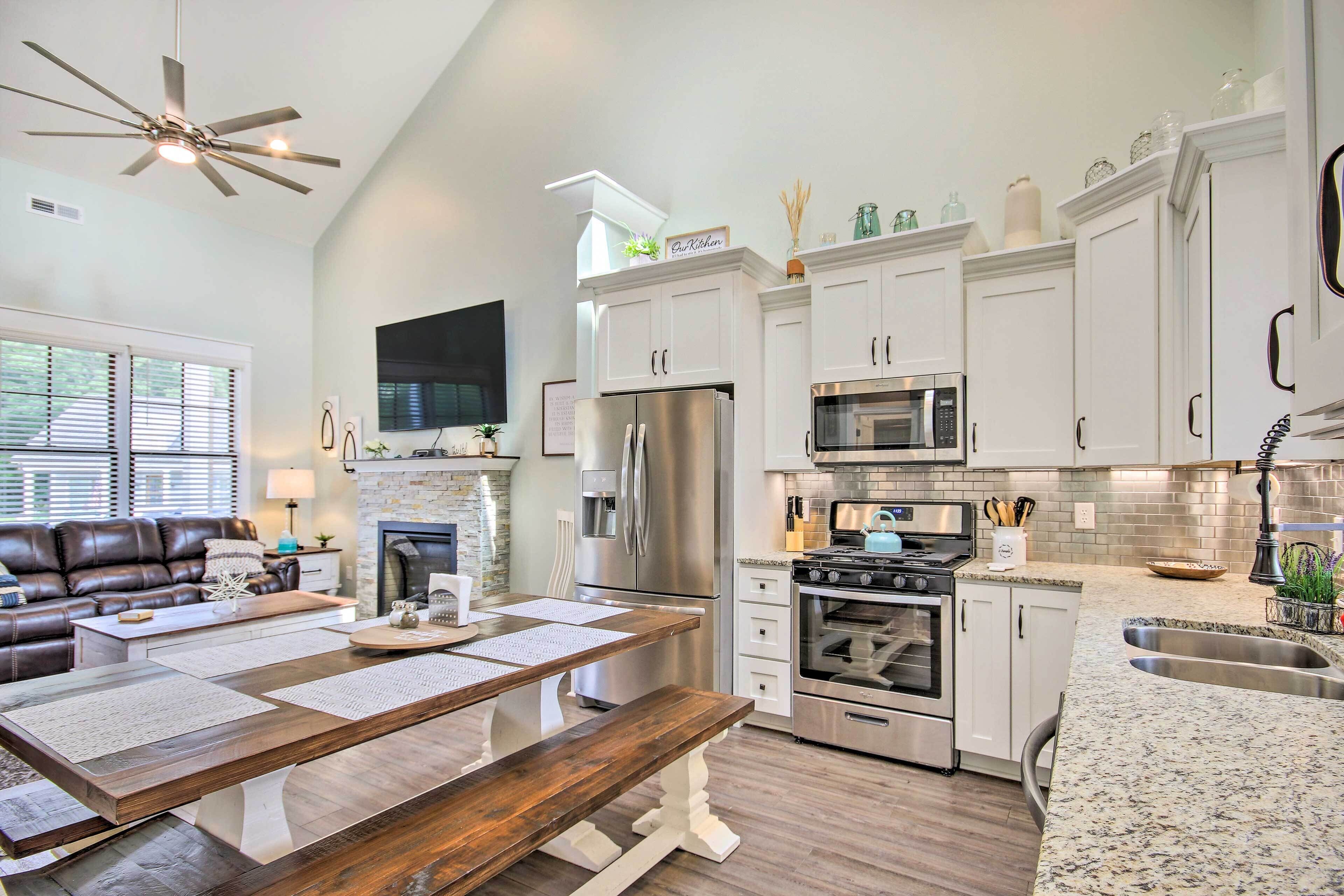 Stunning Lakefront Retreat w/ Dock Access!