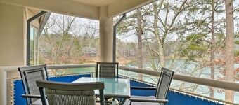 Lake Keowee Resort Condo: Waterfront Balcony