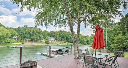Waterfront Getaway w/ Fire Pit + Game Room!