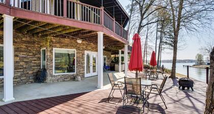 Waterfront Getaway w/ Fire Pit + Game Room!