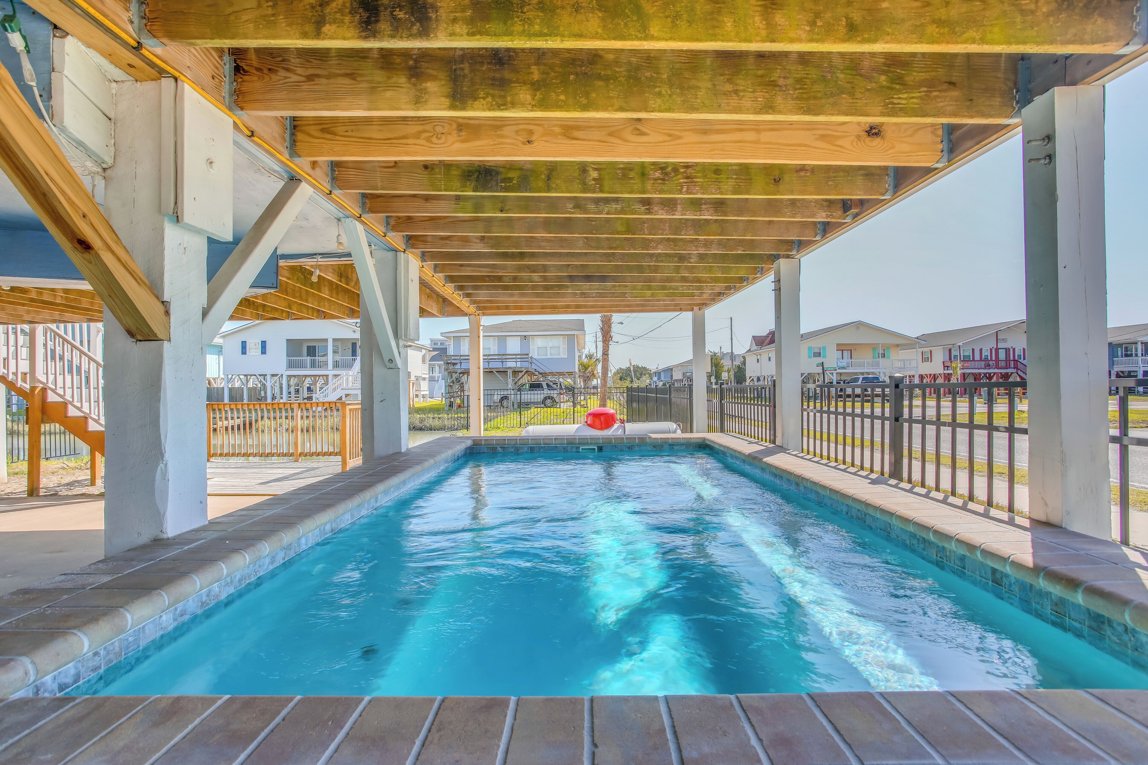 Waterfront North Myrtle Beach Home w/ Pool & Deck