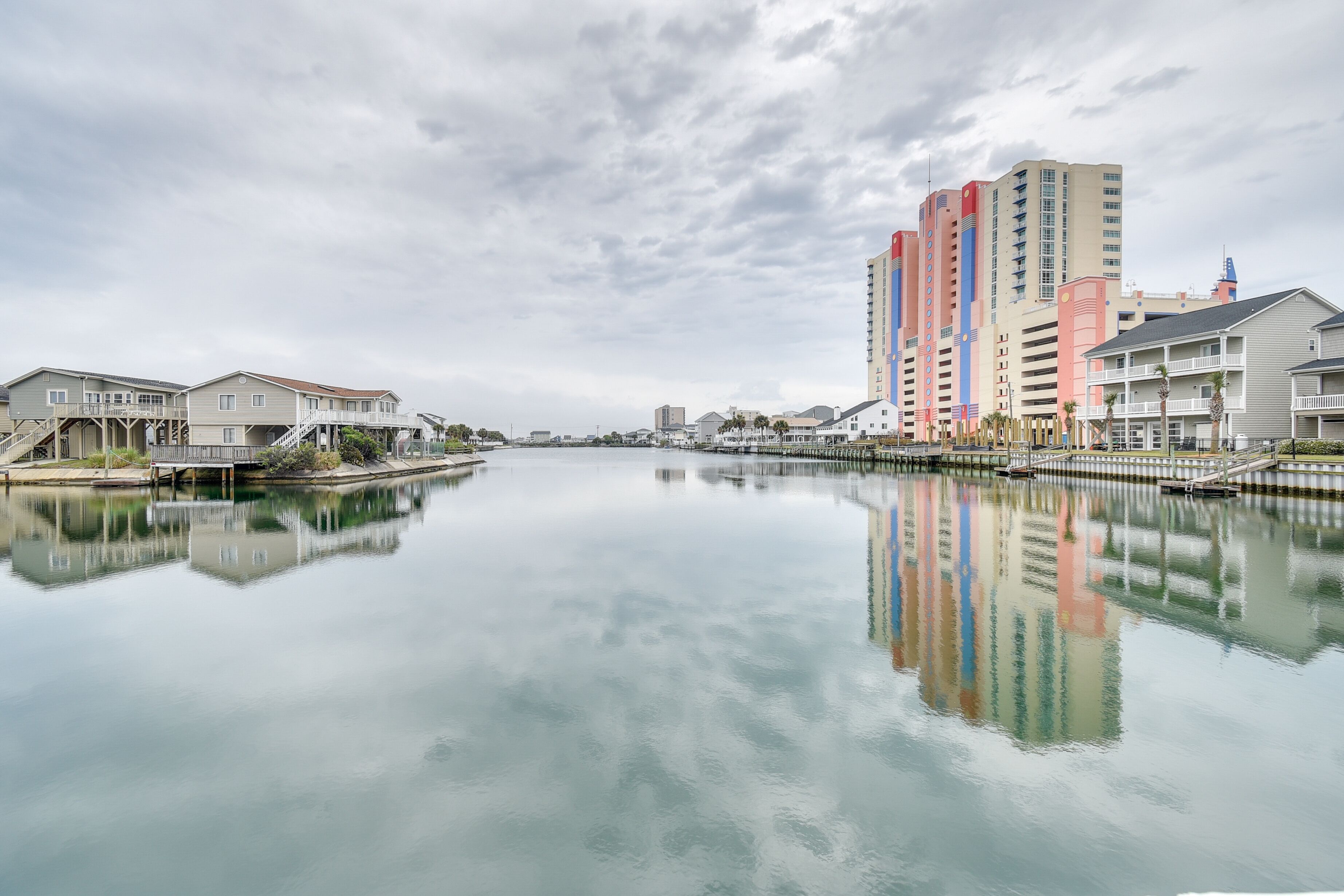 Waterfront North Myrtle Beach Home w/ Deck!