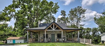 Bross Brother's Cabin w/ Wraparound Porch!