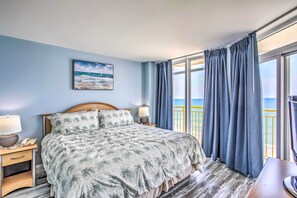 Apartment (3 Bedrooms) | Interior - Ocean-view Balcony: North Myrtle Beach Condo! (North Myrtle Beach)