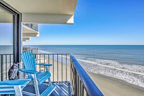 Terrace/patio - Beachfront Murrells Inlet Condo w/ Ocean Views (Murrells Inlet)