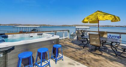 'bittersweet Lakefront Retreat' w/ Hot Tub & Dock!