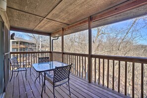 Terrace/patio - Branson West Condo Rental w/ Pool Access! (Branson West)