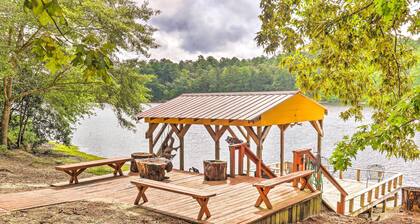 Cheery Swansea Home on Calmont Pond w/ Dock!