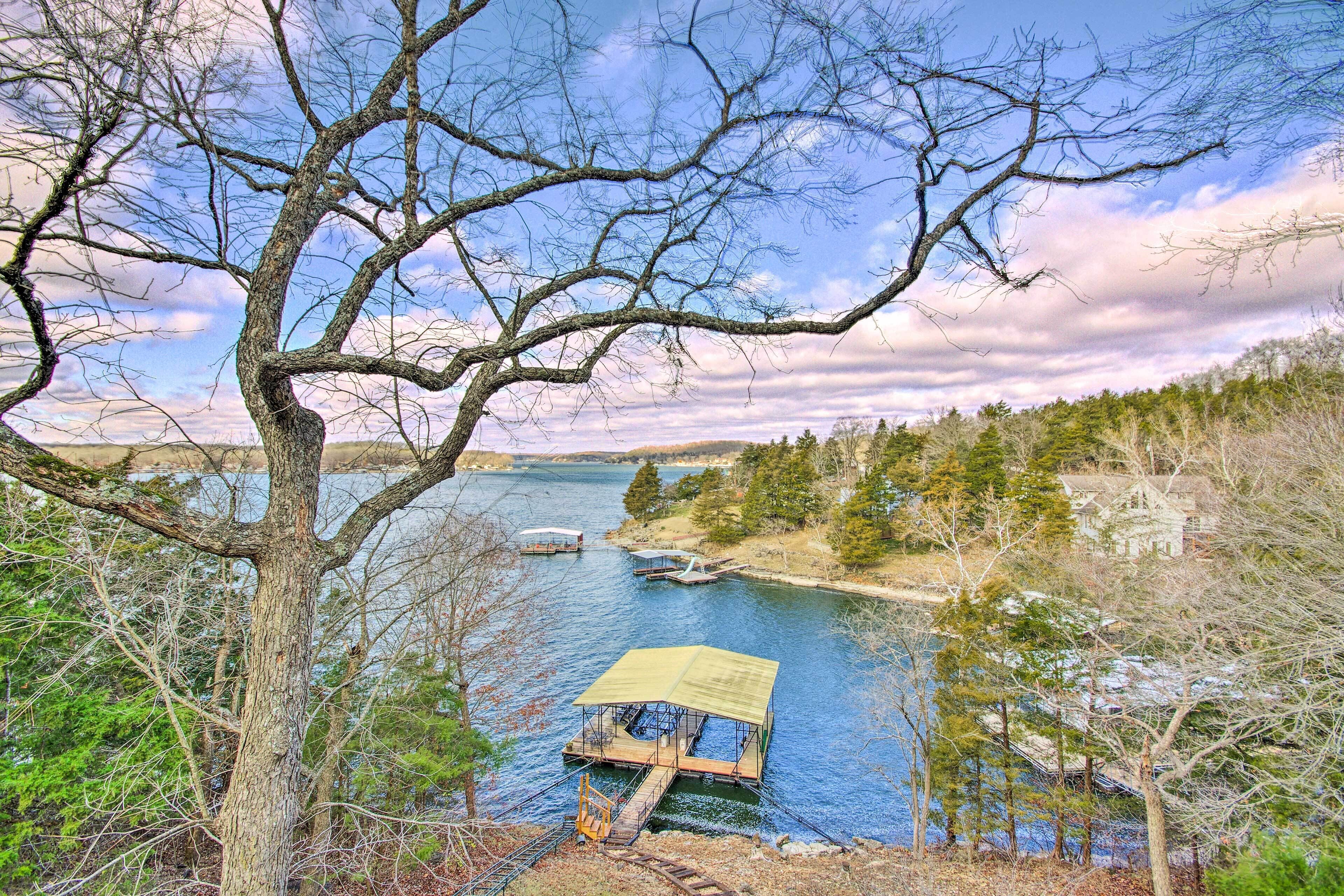 Dreamy Rocky Mount Lake House w/ Boat Dock!
