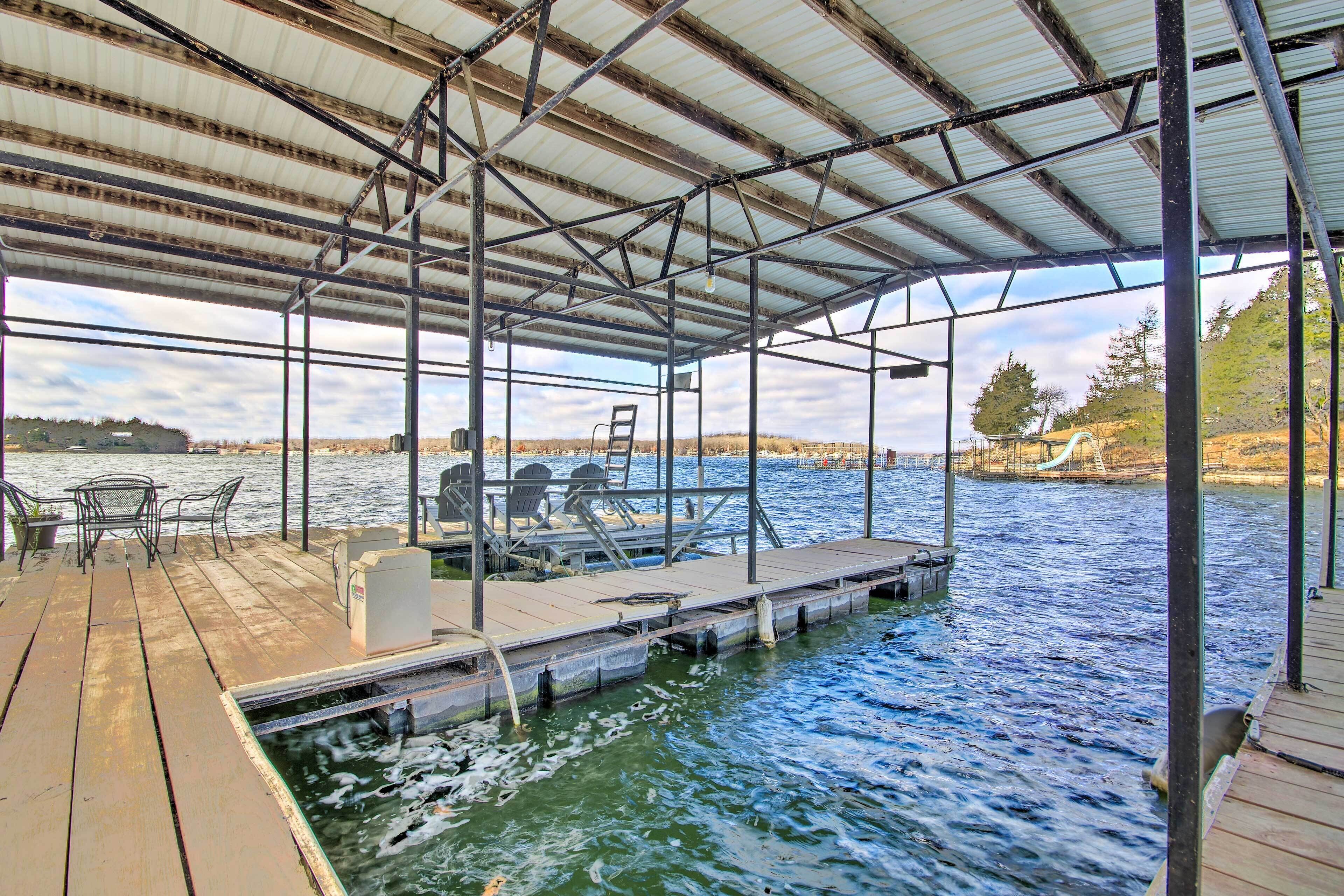 Dreamy Rocky Mount Lake House w/ Boat Dock!