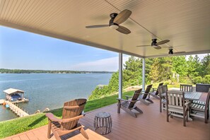 House (3 Bedrooms) | Interior - Elegant Lakefront Gem w/ Dock + Sunset Views! (Cross Hill)