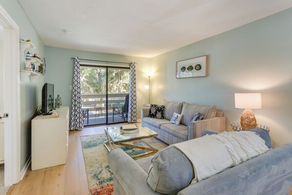 Villa (2 Bedrooms) | Interior - Walk to Beach: Hilton Head Condo w/ Pool Access (Hilton Head Island)