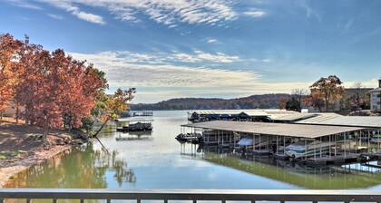 Pool + Fishing Docks: Couple's Lake Ozark Condo