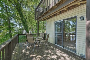 Interior - Private Game Room & Dock: Lake of the Ozarks Home (Osage Beach)
