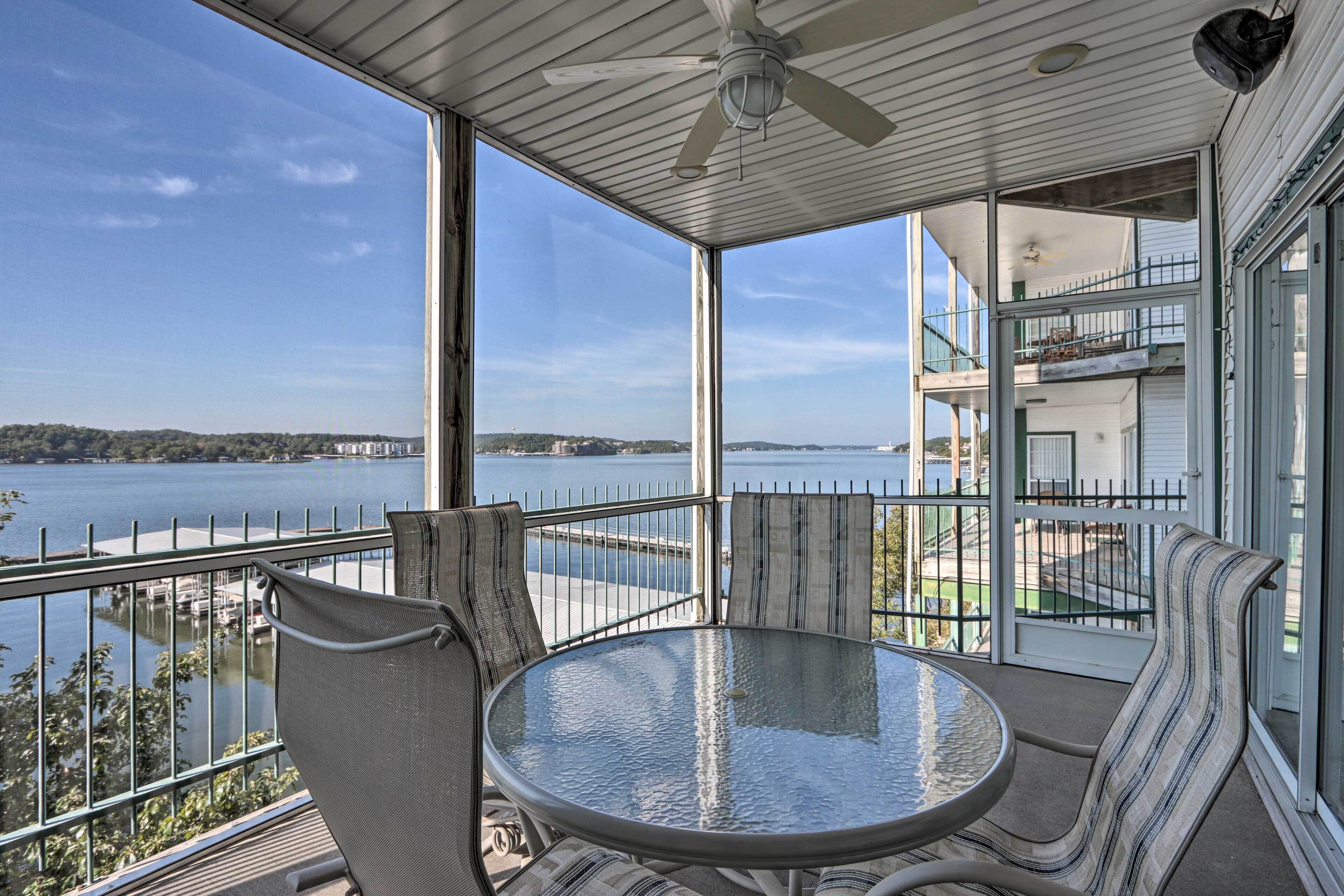 Lake Ozark Condo w/ Boat Slip & Pool Access!