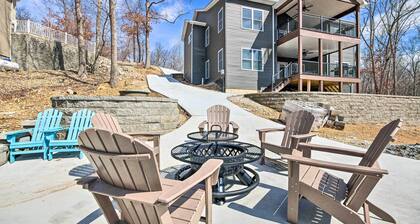 Dock & Fire Pit: Lakefront Rocky Mount Home!
