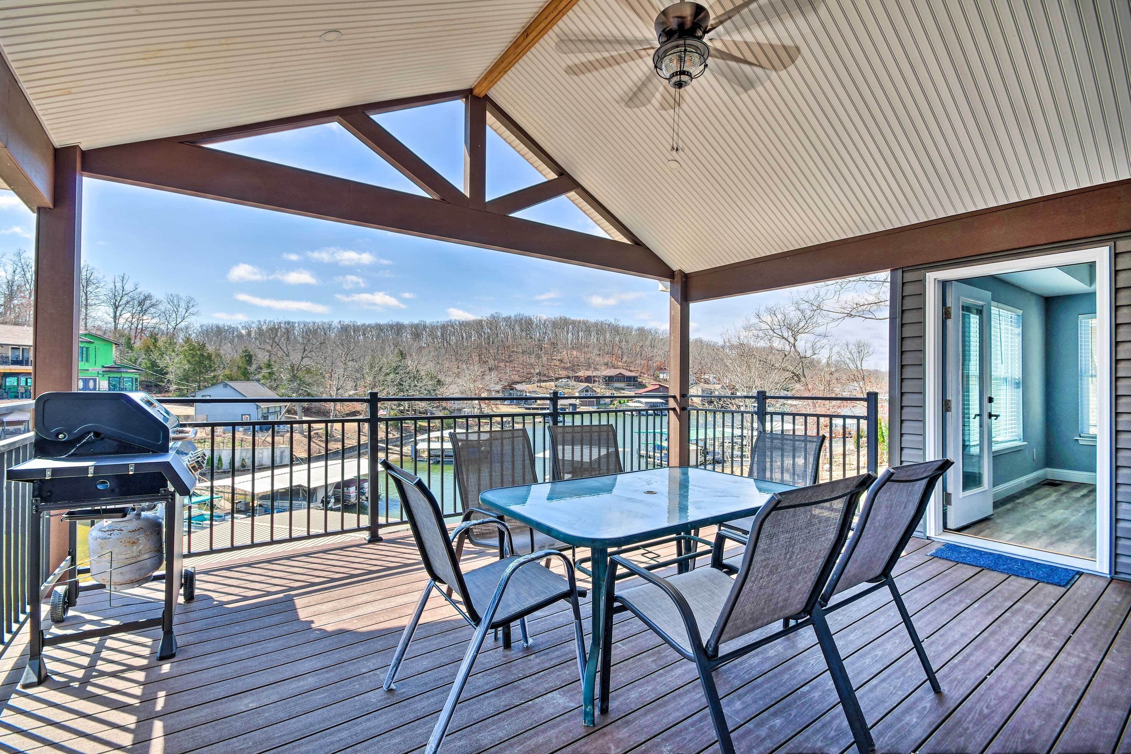 Lakefront Rocky Mount Home w/ Dock & Fire Pit