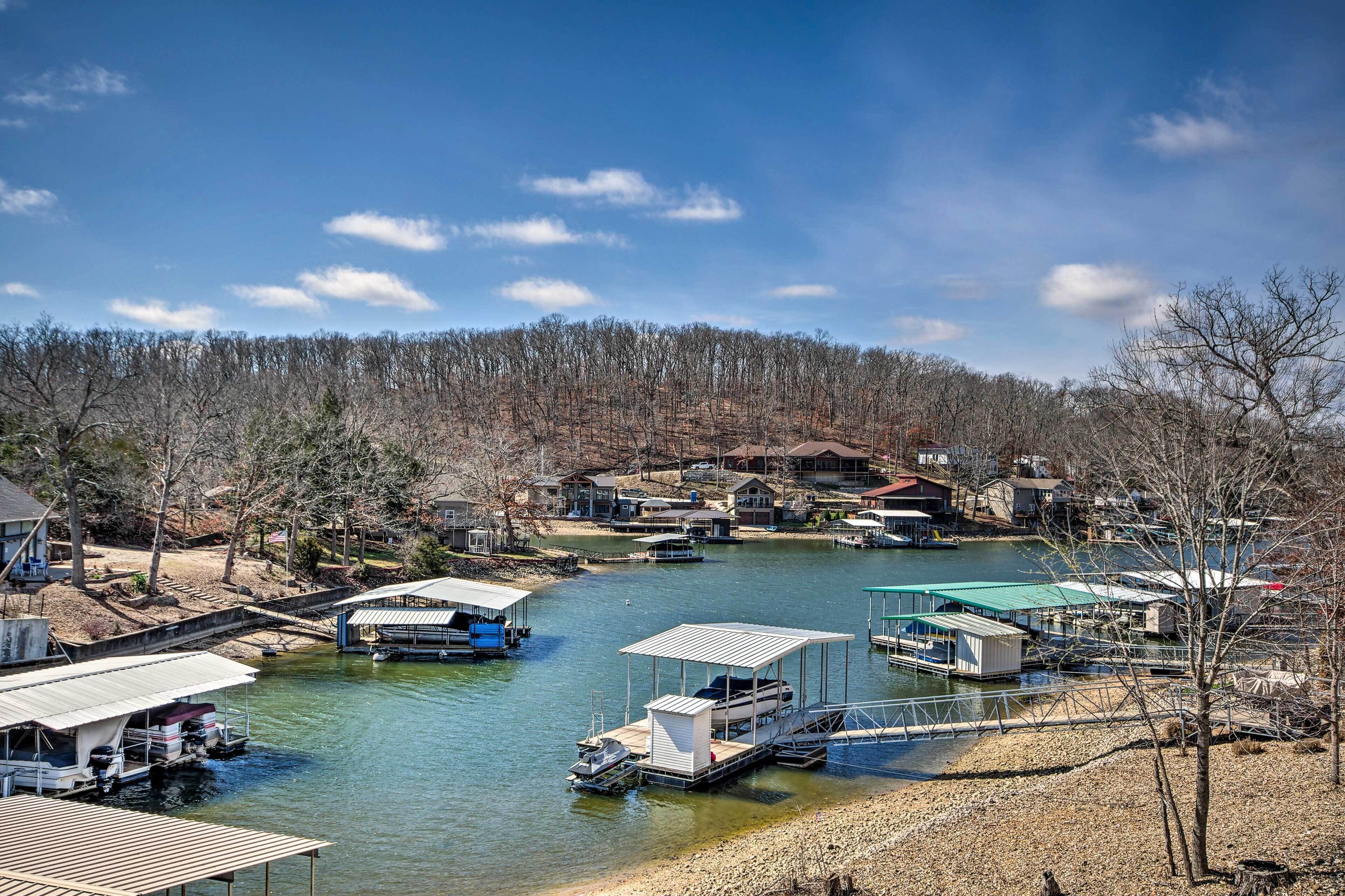 Lakefront Rocky Mount Home w/ Dock & Fire Pit